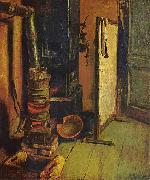Eugene Delacroix Eine Ecke des Ateliers painting